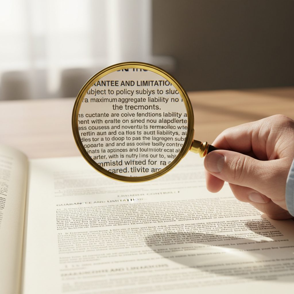 Analyse des garanties et des exclusions d'un contrat d'assurance emprunteur pour s'assurer de l'équivalence.