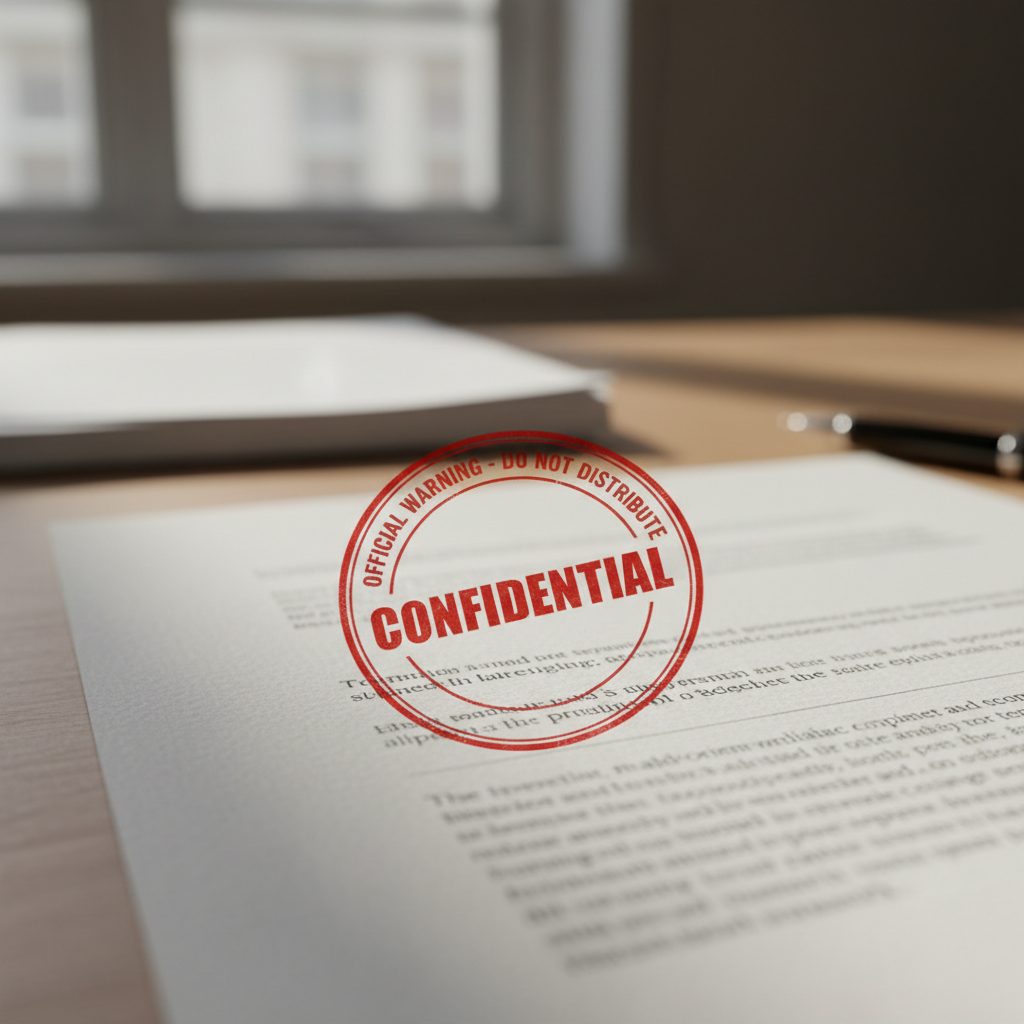 Avertissement sur les risques d'une fausse déclaration sur un document d'assurance